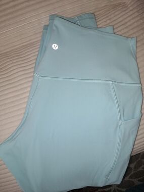 Lululemon Light Blue Workout Leggings